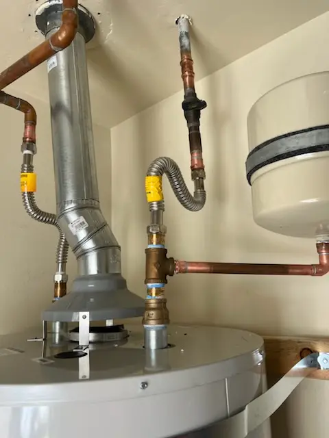 Water heater installation and plumbing repair in Willow Place